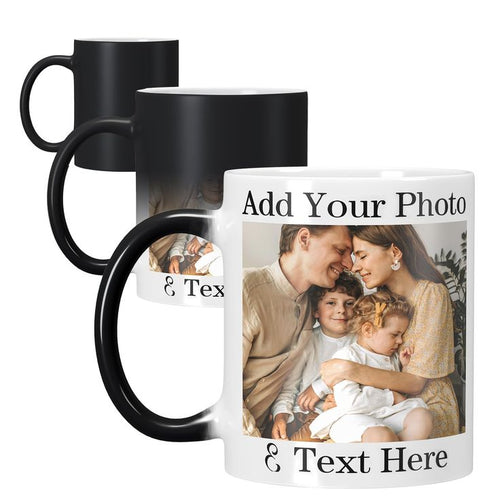 Magic Color-Changing Mugs / Tazas mágicas que cambian de color